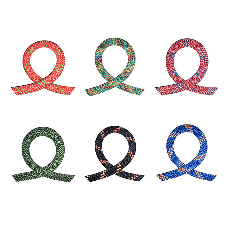 10mm 2200kgs Nylon Braided Rope Para sa Pagtakas, Fire Survival, Backup, Pag-akyat, Hiking， Pagsagip