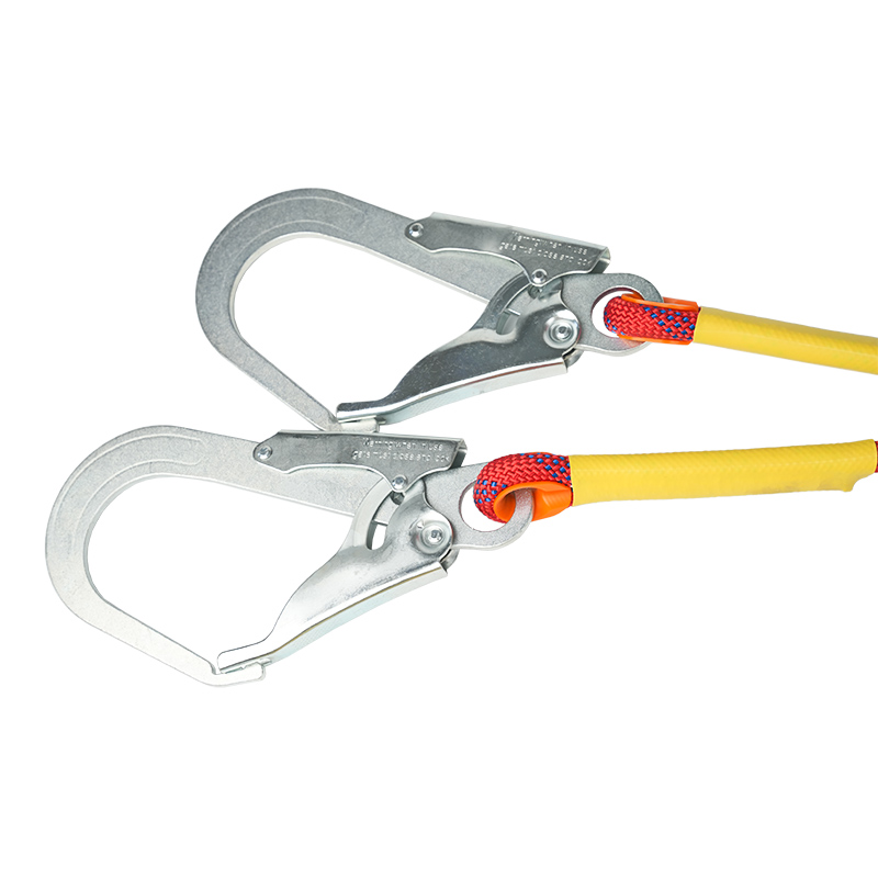 L01 Proteksyon sa taglagas twin safety lanyard